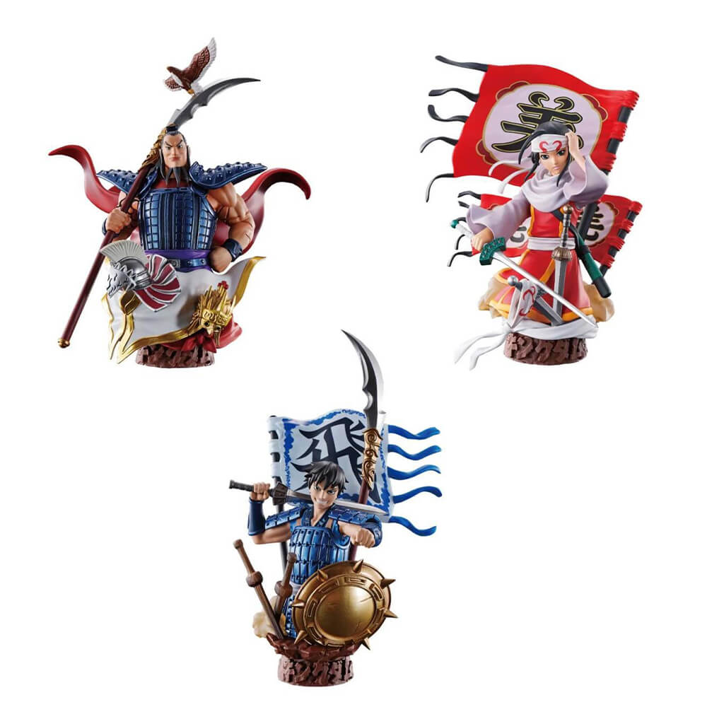 Megahouse Petitrama Kingdom Domination Vol. 1 figura set