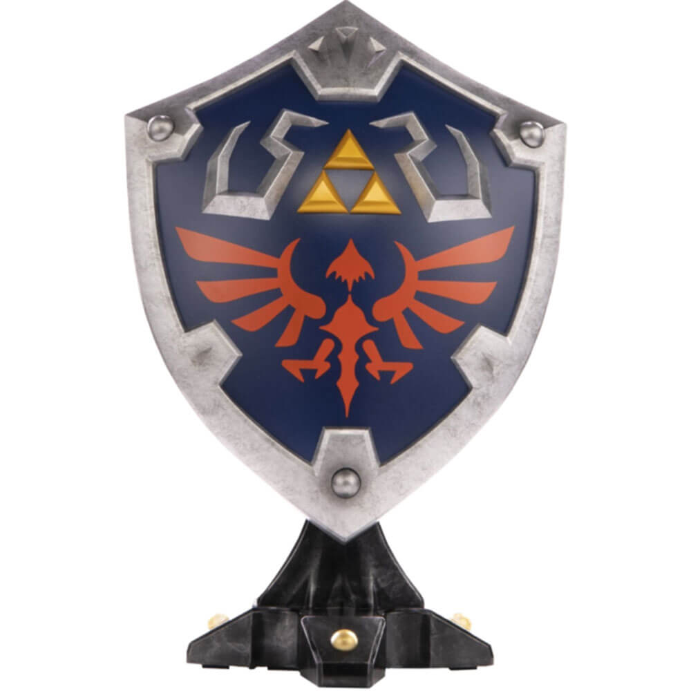 Legenden om Zelda Hylian Shield PVC -staty