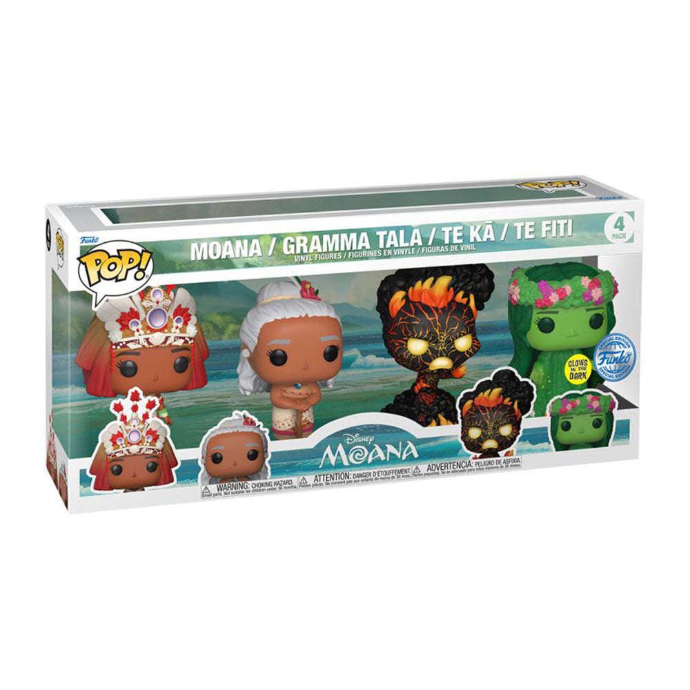 Moana US Exclusive Pop! Vinyl 4-Pack