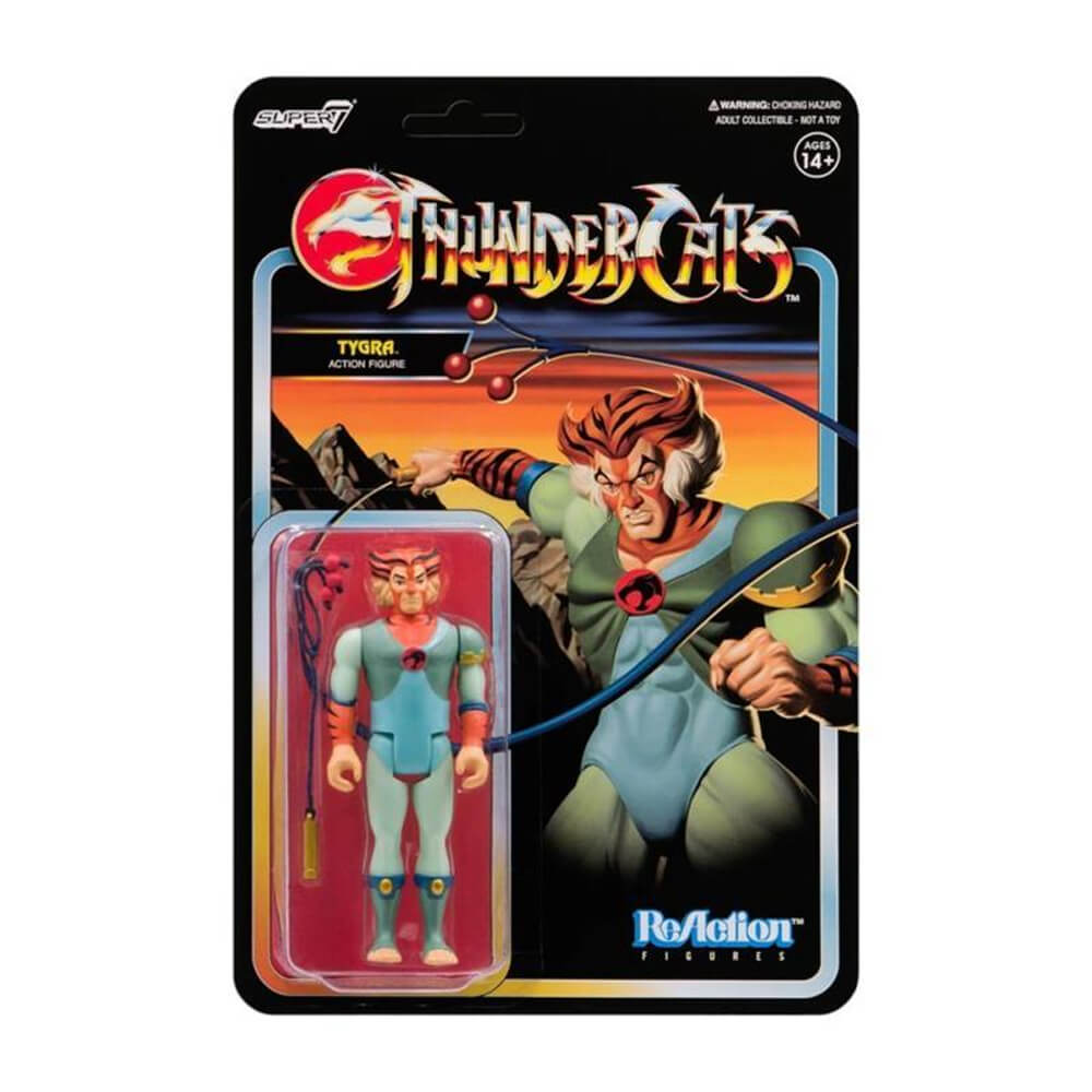 THUNDERCATS Tygra Reacción 3.75 "Figura de acción