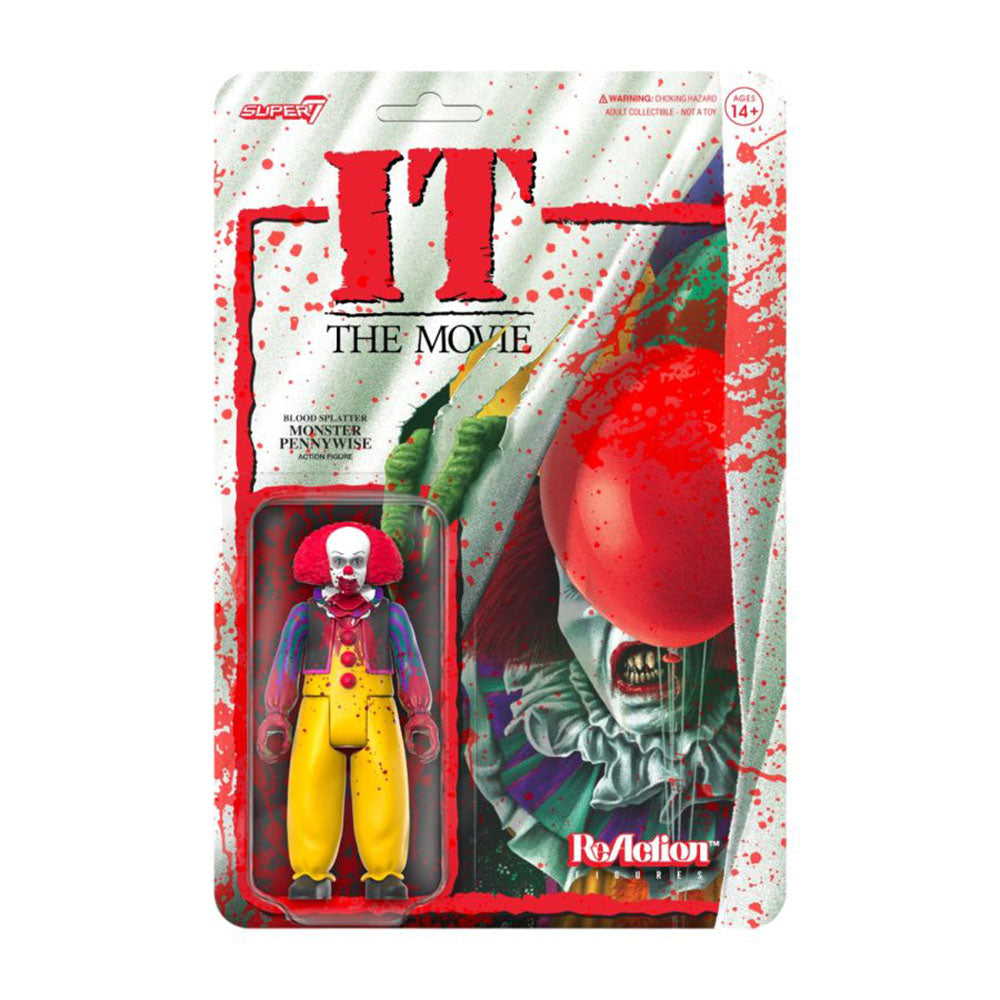 It 1990 Bloody Pennywise ReAction 3.75" Action Figure