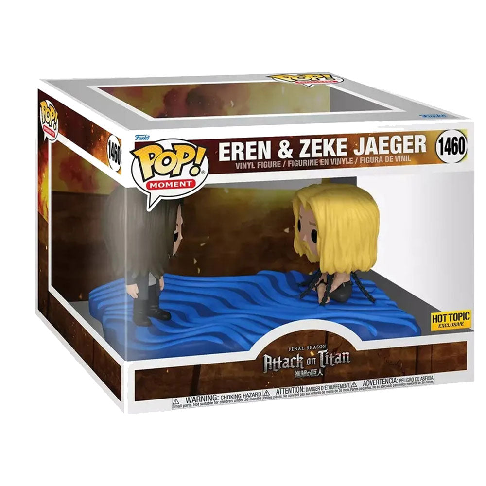 Attack on Titan Eren & Zeke US Exclusive Pop! Moment