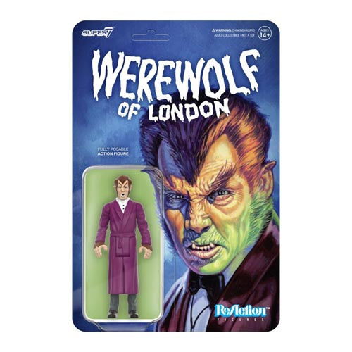 Werewolf of London Werewolf Reaction 3.75" Figure