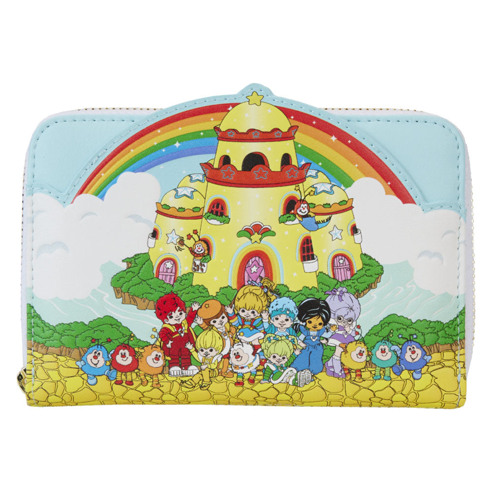 Rainbow Brite Castle Group Zip Wallet