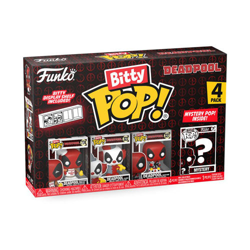 Deadpool BBQ Master Bitty Pop! 4-Pack