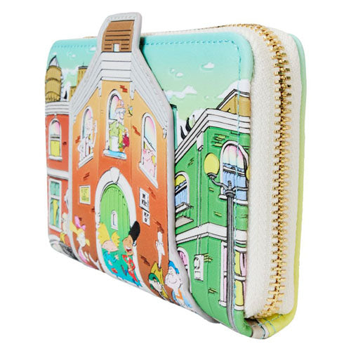 Hey Arnold House Zip Around Wallet