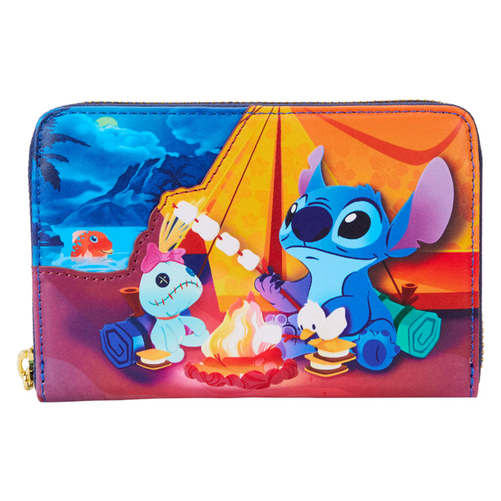 Lilo & Stitch Camping Cuties Zip Wallet