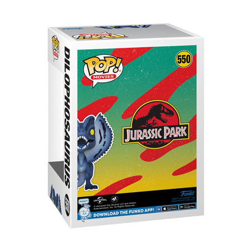 Jurassic Park Dilophosaurus Moonlight US Ex. Pop! Vinyl