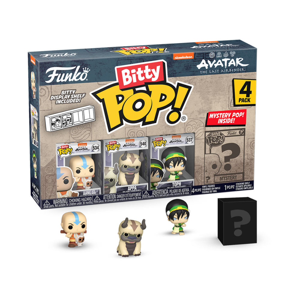 Avatar: the Last Airbender Aang Bitty Pop! 4-Pack