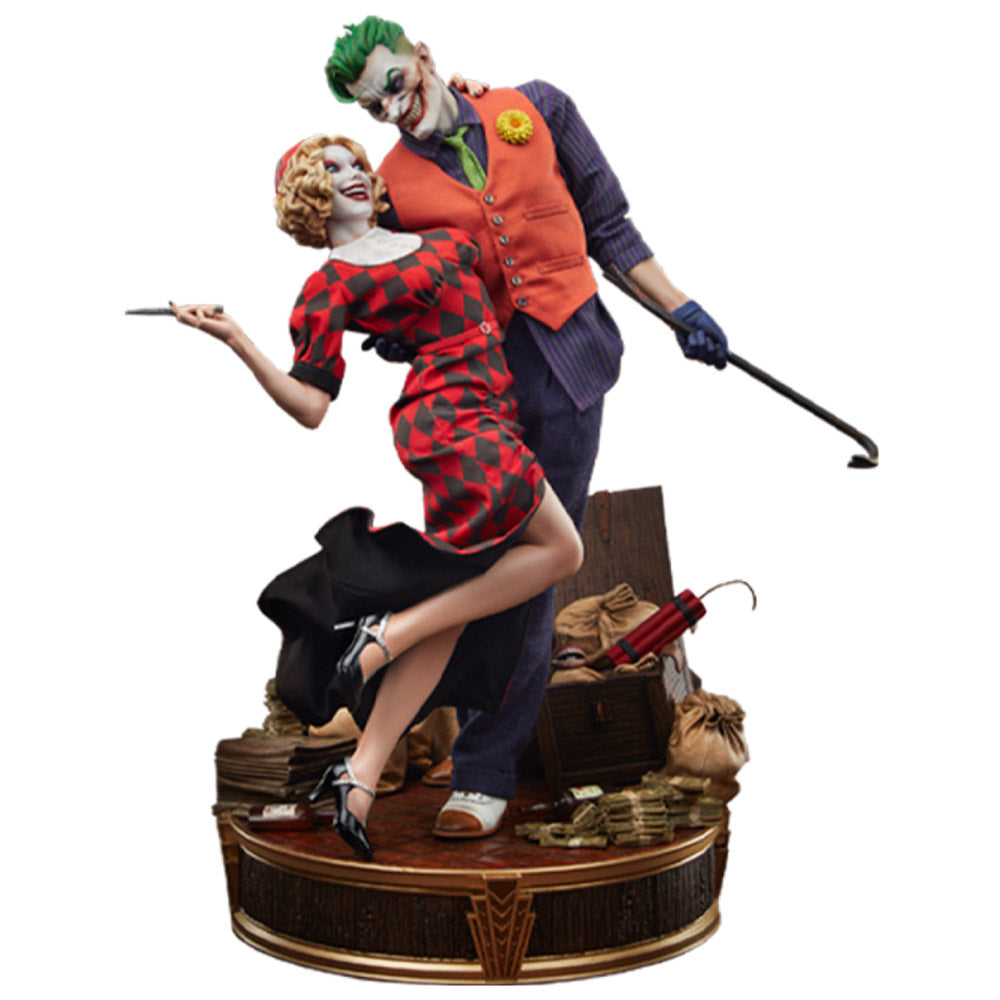 DC Comics The Joker & Harley Quinn (Lawless Love) Diorama