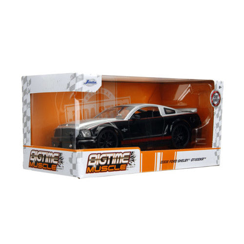 Big Time Muscle 2008 Ford Mustang Shelby GT500 1:24 Vehicle