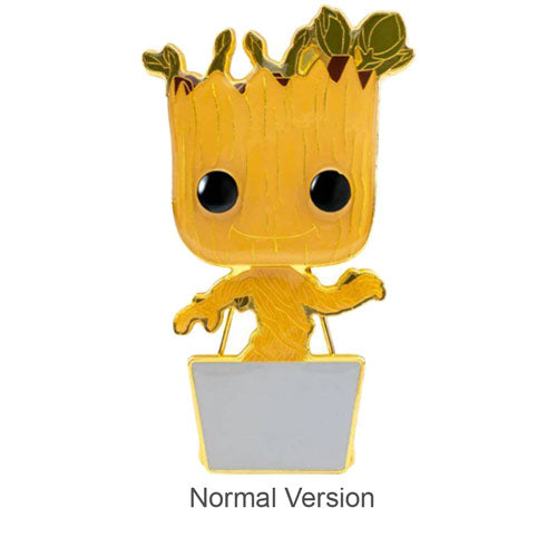 Baby Groot 4" Pop! Enamel Pin Chase Ships 1 in 6