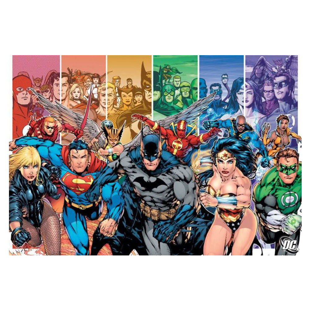 Affiche de bandes dessinées DC