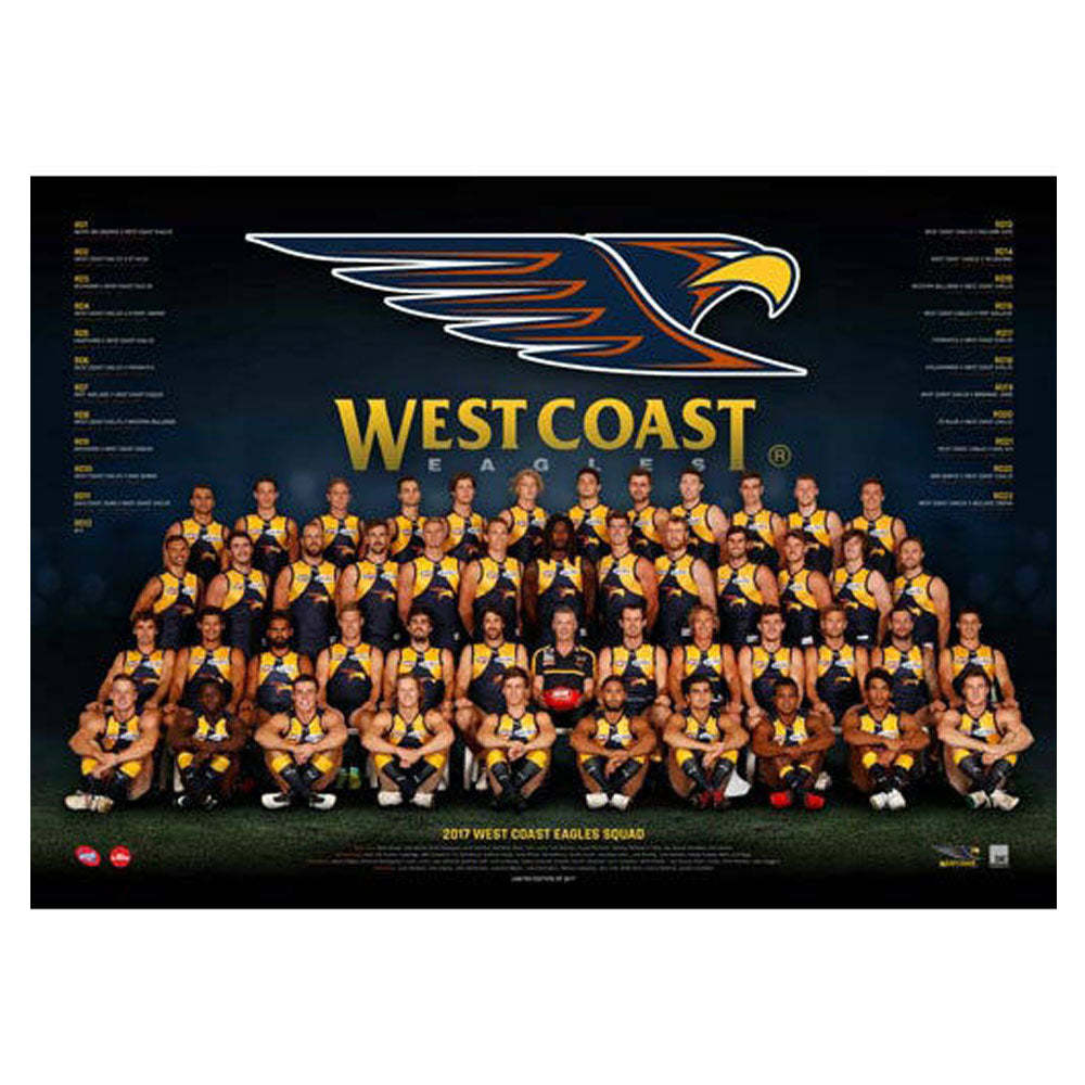 AFL 2017 Team Plakat