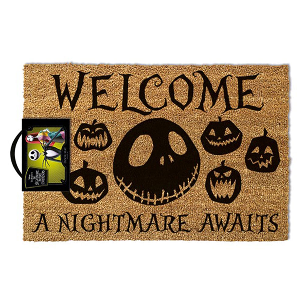 Nightmare Before Christmas: A Nightmare Awaits Doormat