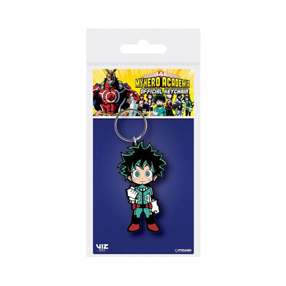 My Hero Academia Deku Rubber Keyring