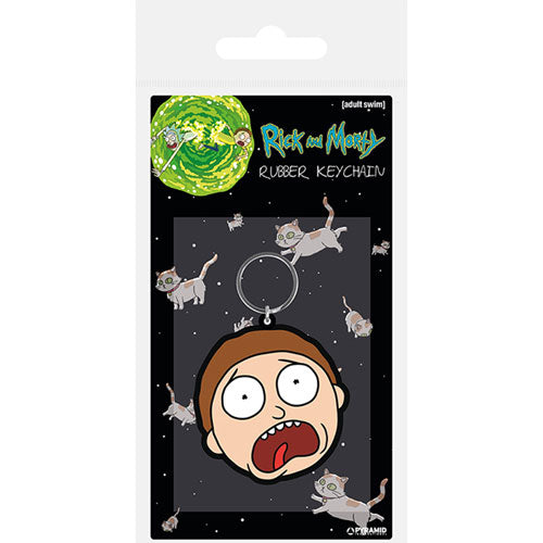 Rick and Morty Rubber Keyring