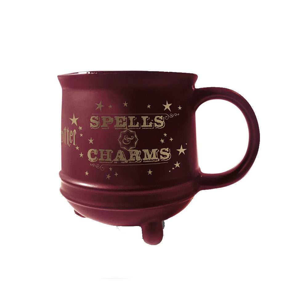 Taza esculpida de caldero de Harry Potter