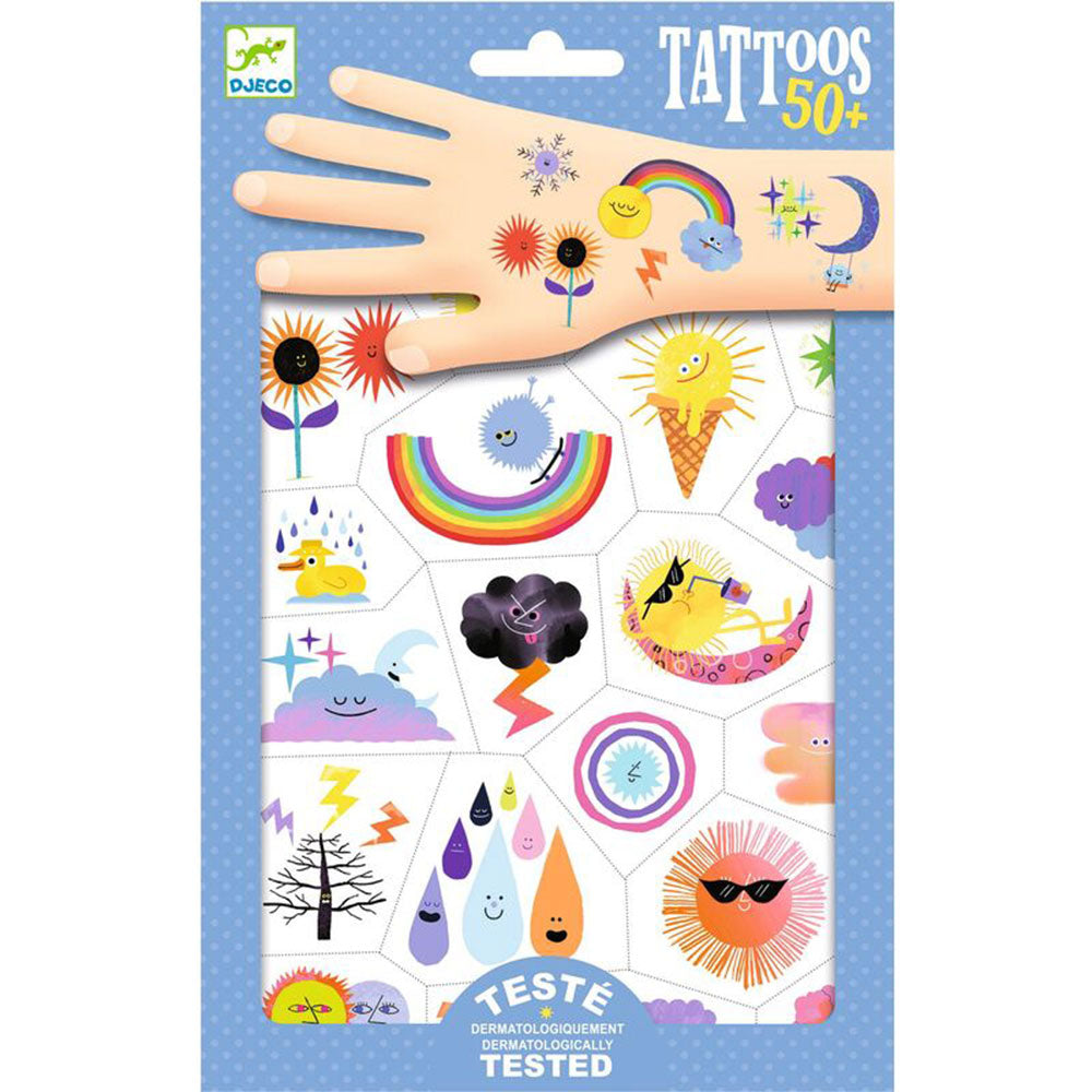 Temporäre Tattoos von Djeco