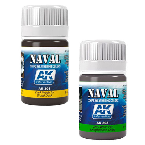 AK Interactive Naval Ship Wash Color 35mL