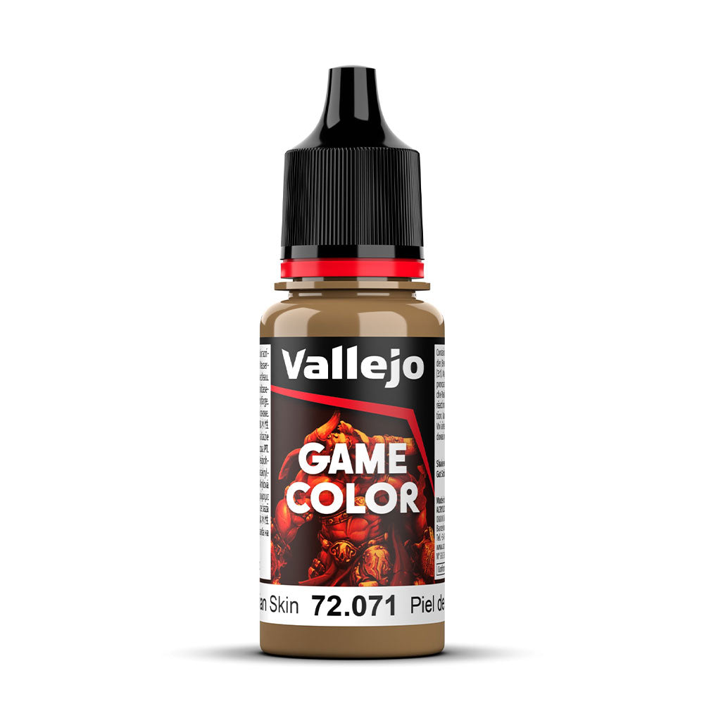 Vallejoゲームカラーフィギュアペイントスキンカラー18ml