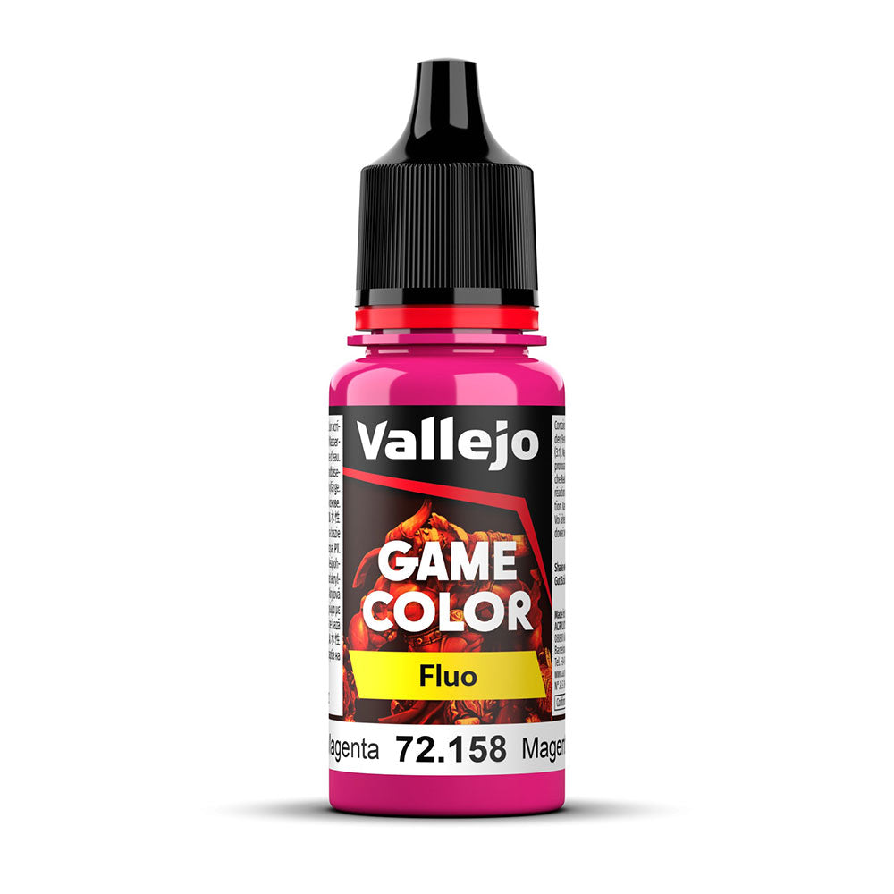 Vallejo Game Color Figura Pintura fluorescente 18 ml