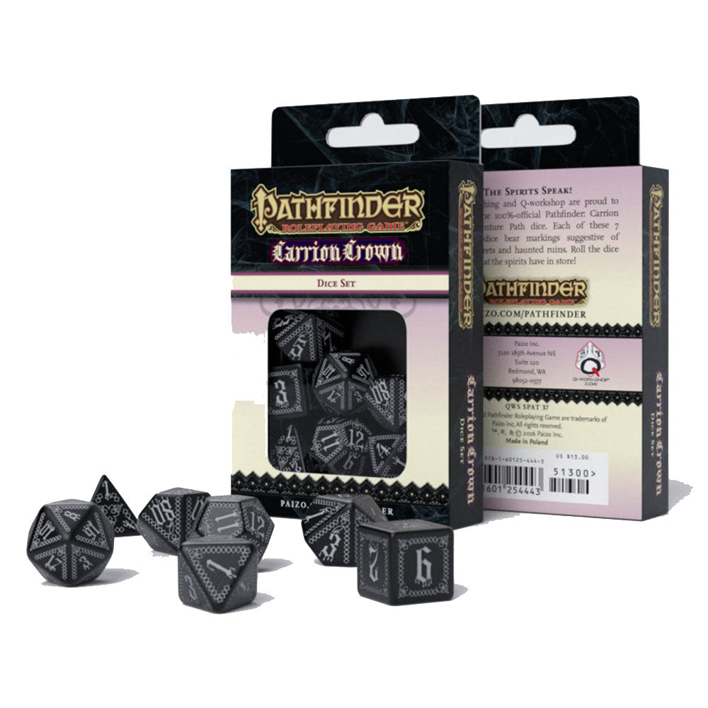 Q Workshop Pathfinder Dice (Set of 7)