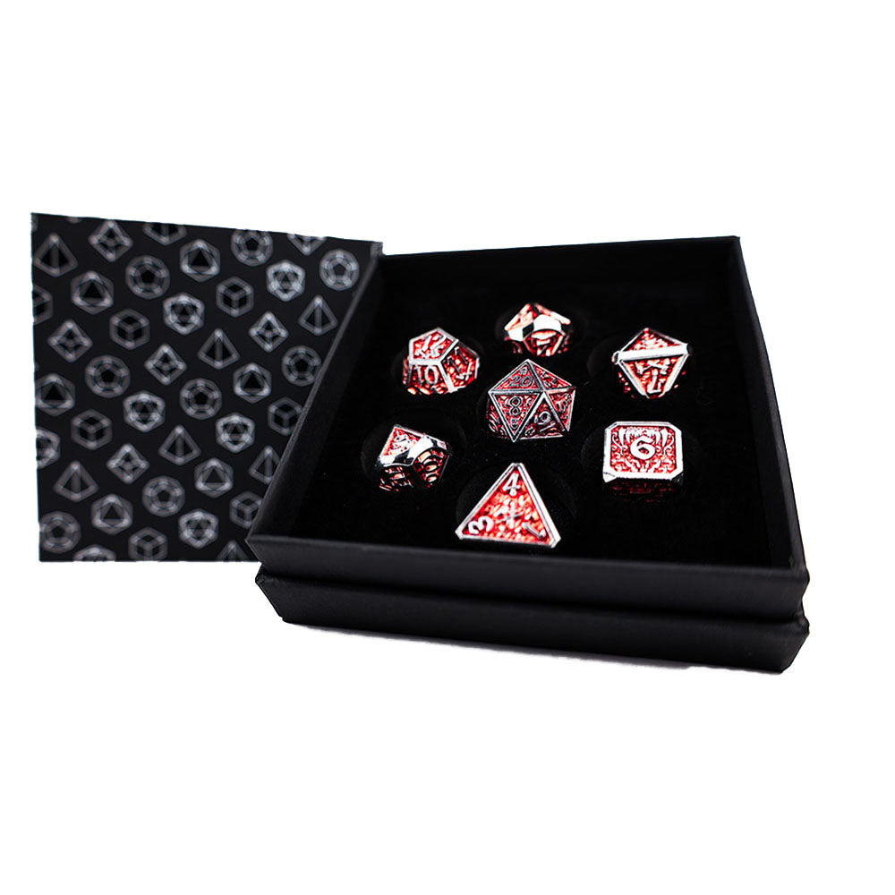 LPG Metal RPG Draco Dark Dice Set