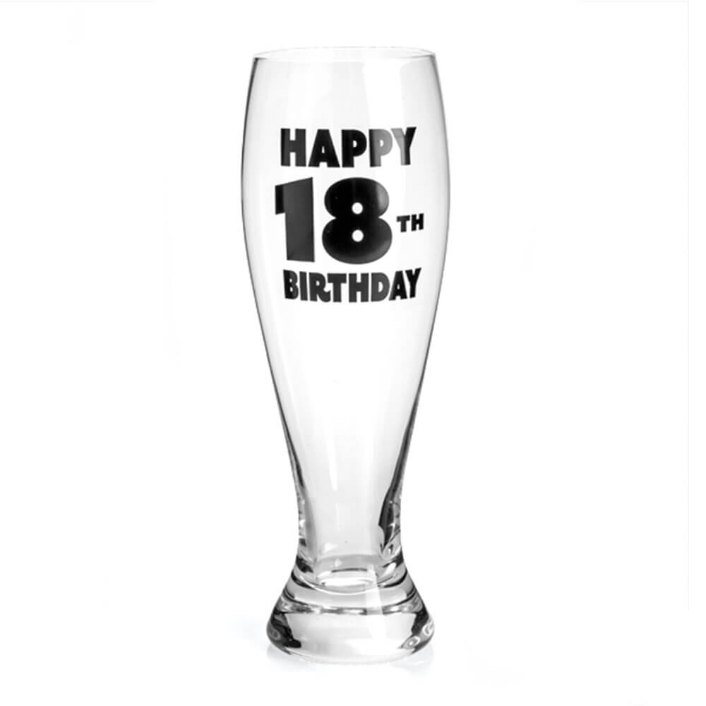 Joyeux anniversaire Verre Pilsner