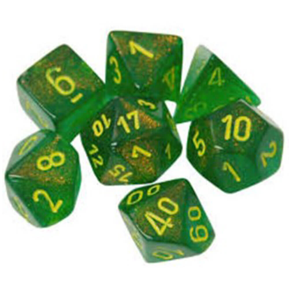 Chessex Polyhedral 7-Die Borealis sæt