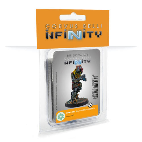 Infinity Warcors War Correspondents Miniature Figure