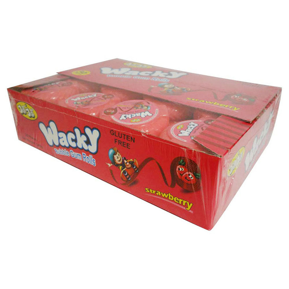 Wacky Bubble Gum Rolls (36x15g)