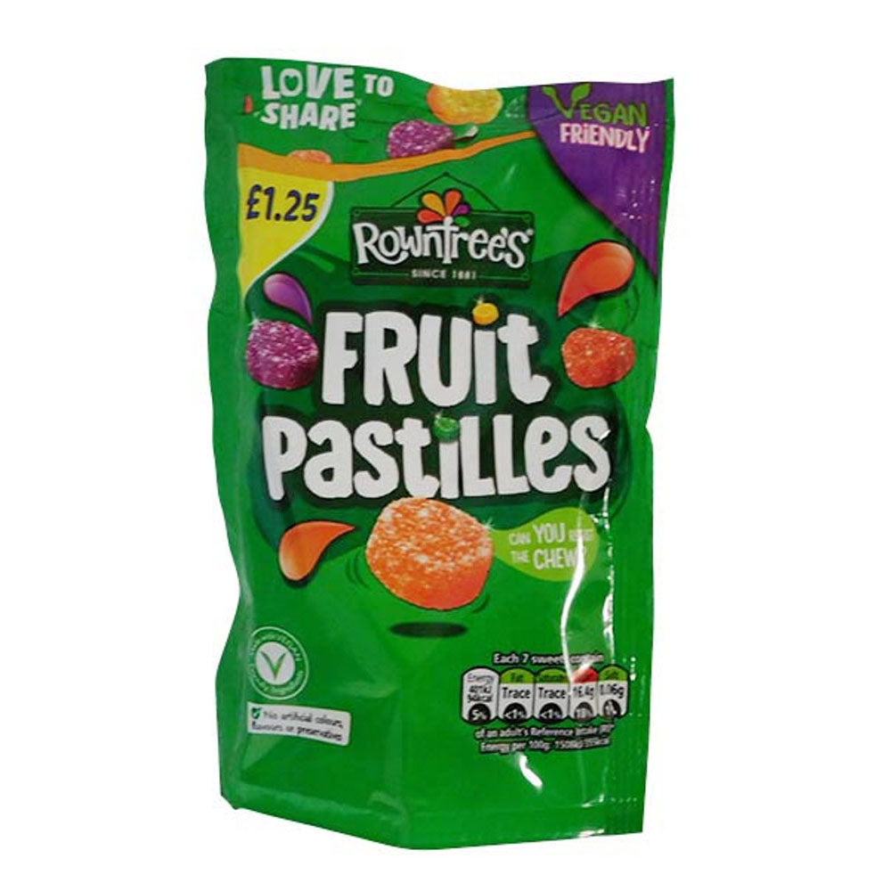 Rowntrees Fruit Pastilles zakje