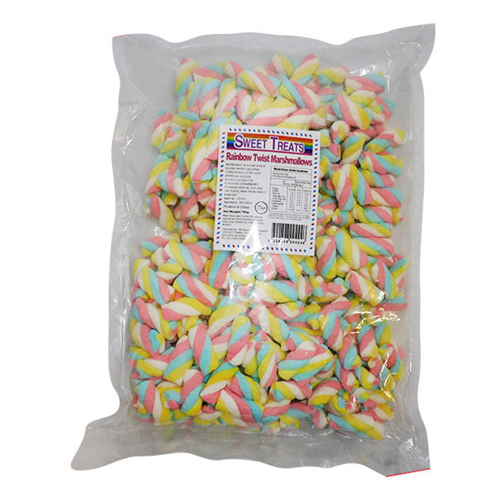 Søde godbidder Marshmallow -vendinger 750g