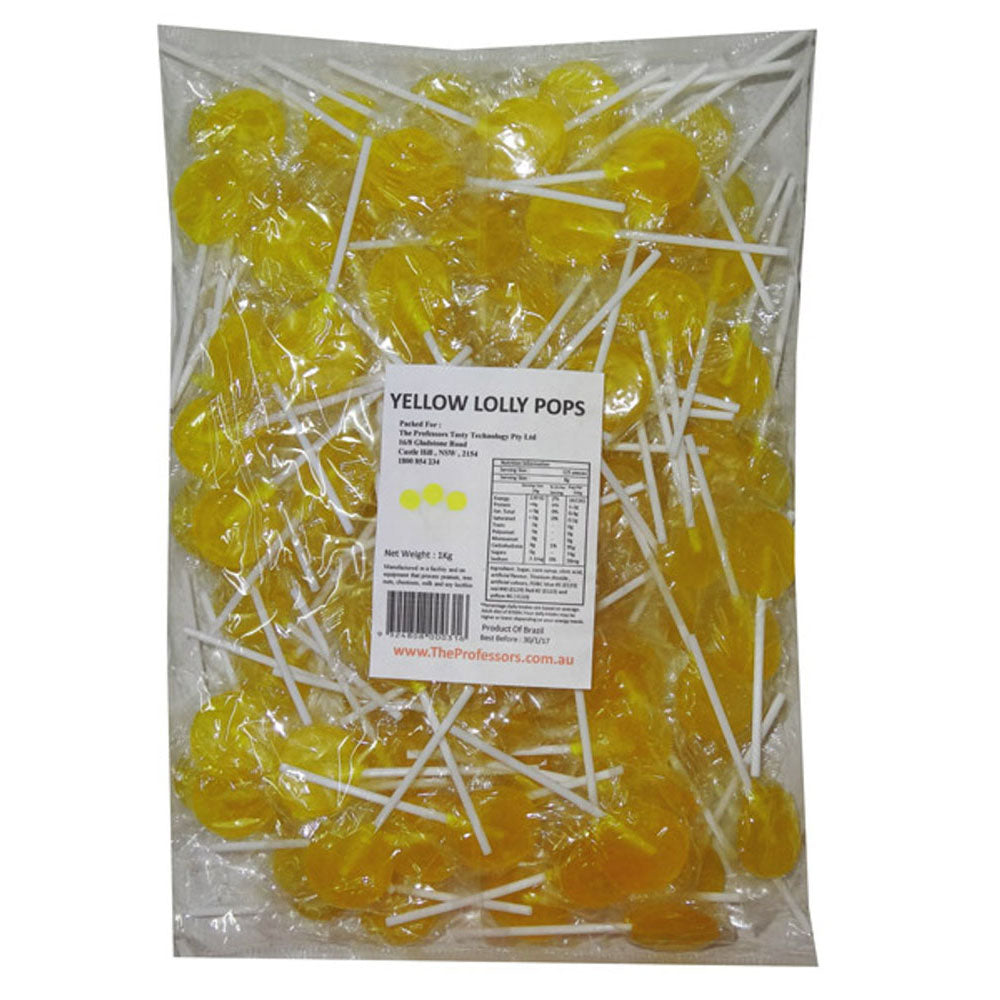 Sweet Treats Flat Pops 1 kg (aproximadamente 125pc)