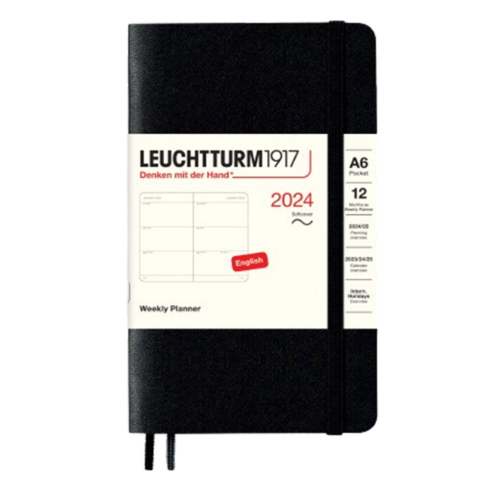 2024 A6 -veckor Pocket Planner (SoftCover)