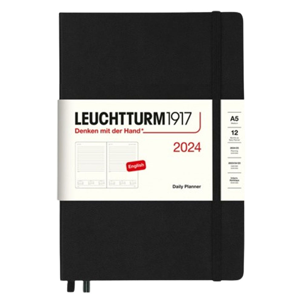 Pianificatore quotidiano Leuchtturm 2024 A5