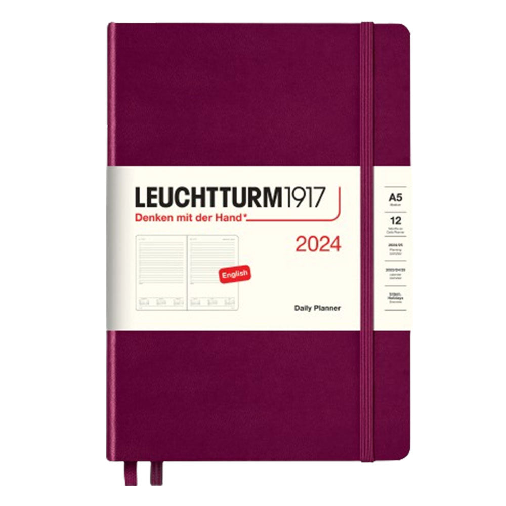 LEUCHTURM 2024 Planificateur quotidien A5