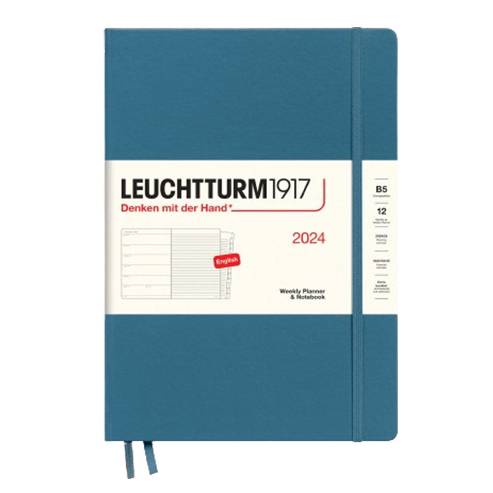 2024 B5 wekelijkse planner & notebookcompo met boekje