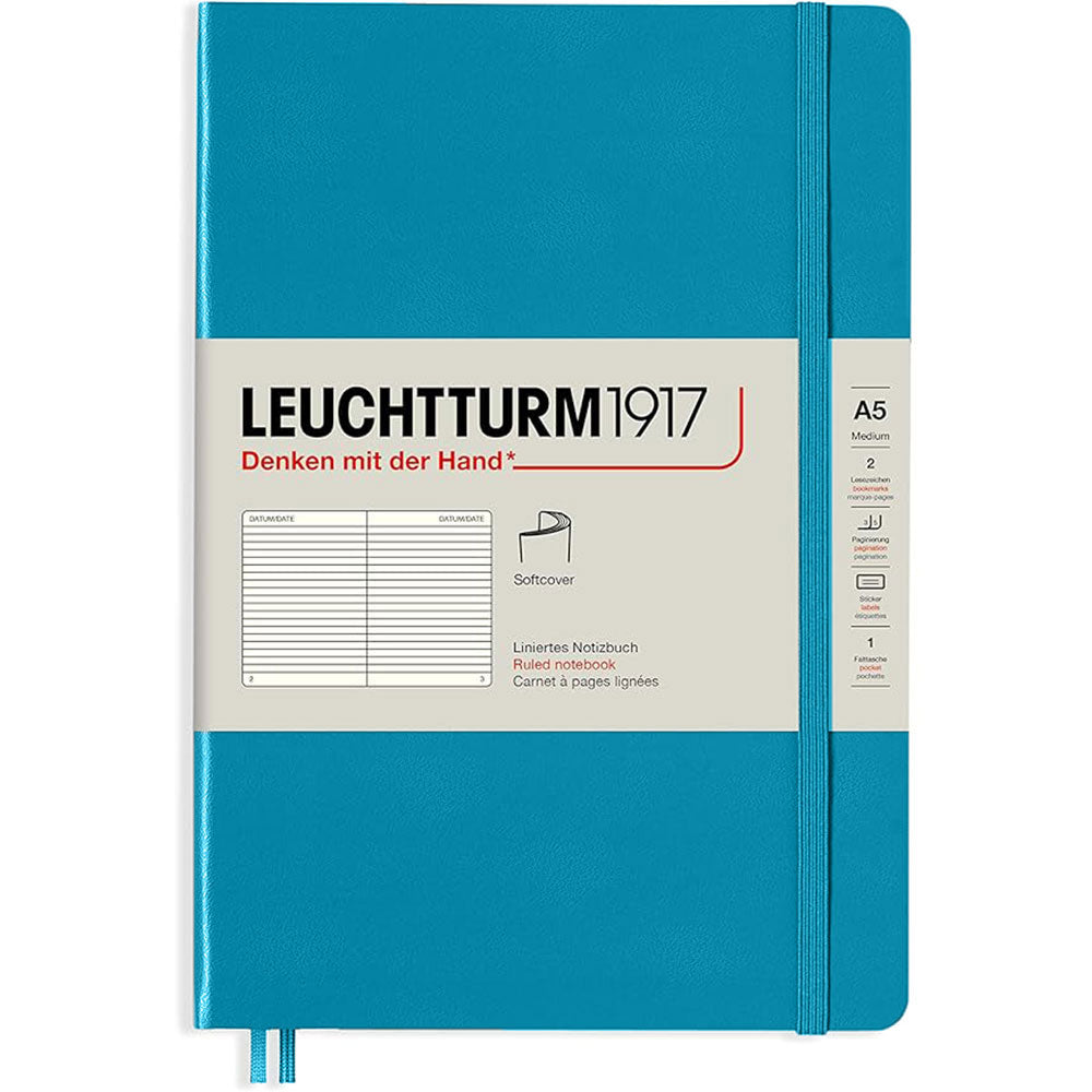 Leuchtturm Softcover rządził notebookiem A5