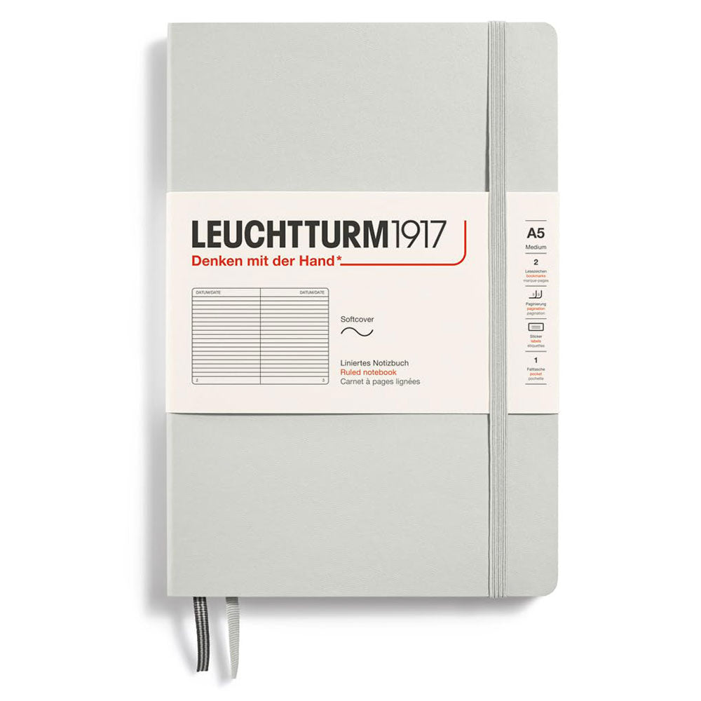 Leuchtturm Softcover rządził notebookiem A5