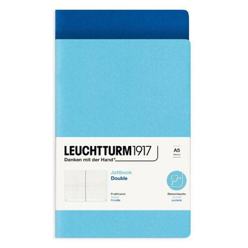 Leuchtturm Twin Pack Jottbook Dotted A5