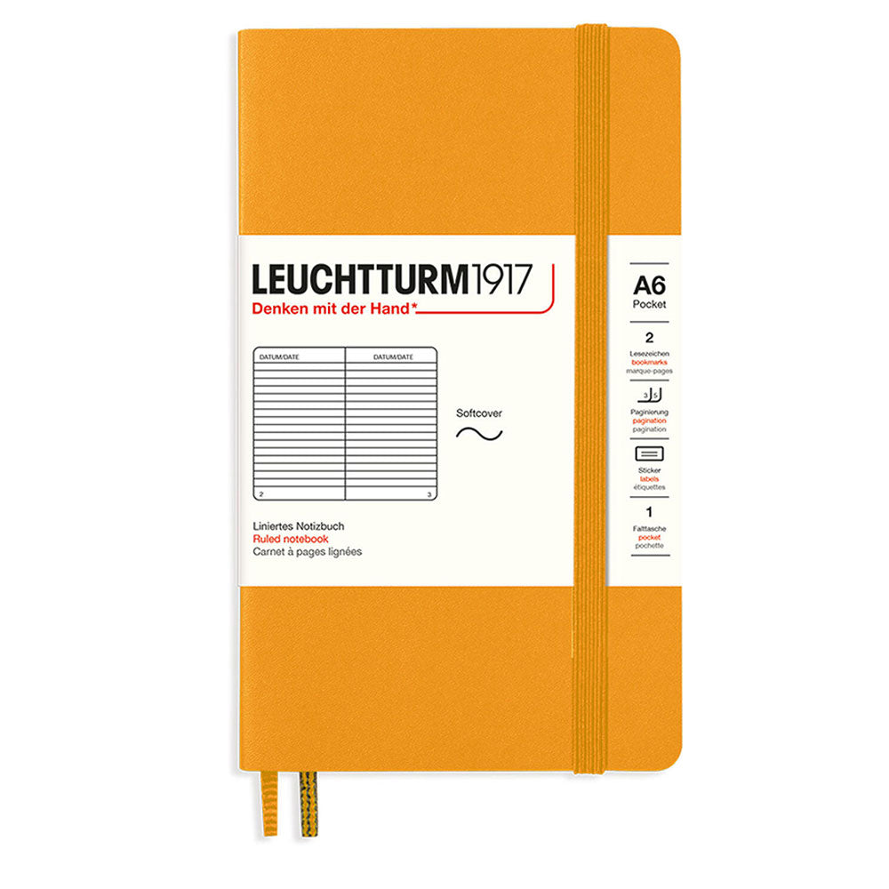 Leuchtturm Softcover rządził notebookiem A6