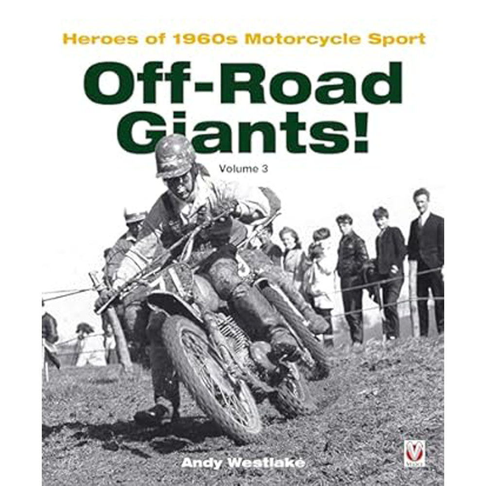 1960年代のバイクスポーツのオフロードジャイアンツヒーロー