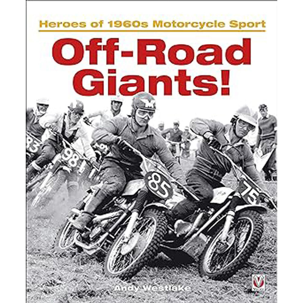 1960年代のバイクスポーツのオフロードジャイアンツヒーロー