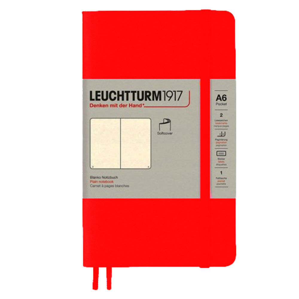 Leuchtturm Softcover Plain Notebook A6