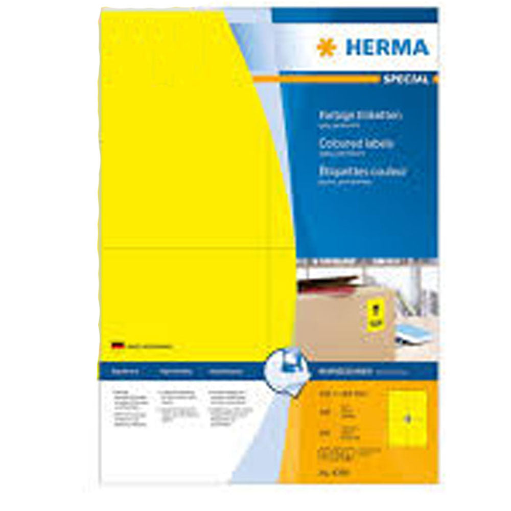 Herma Colored Etiketter A4 100 st (105x148mm)