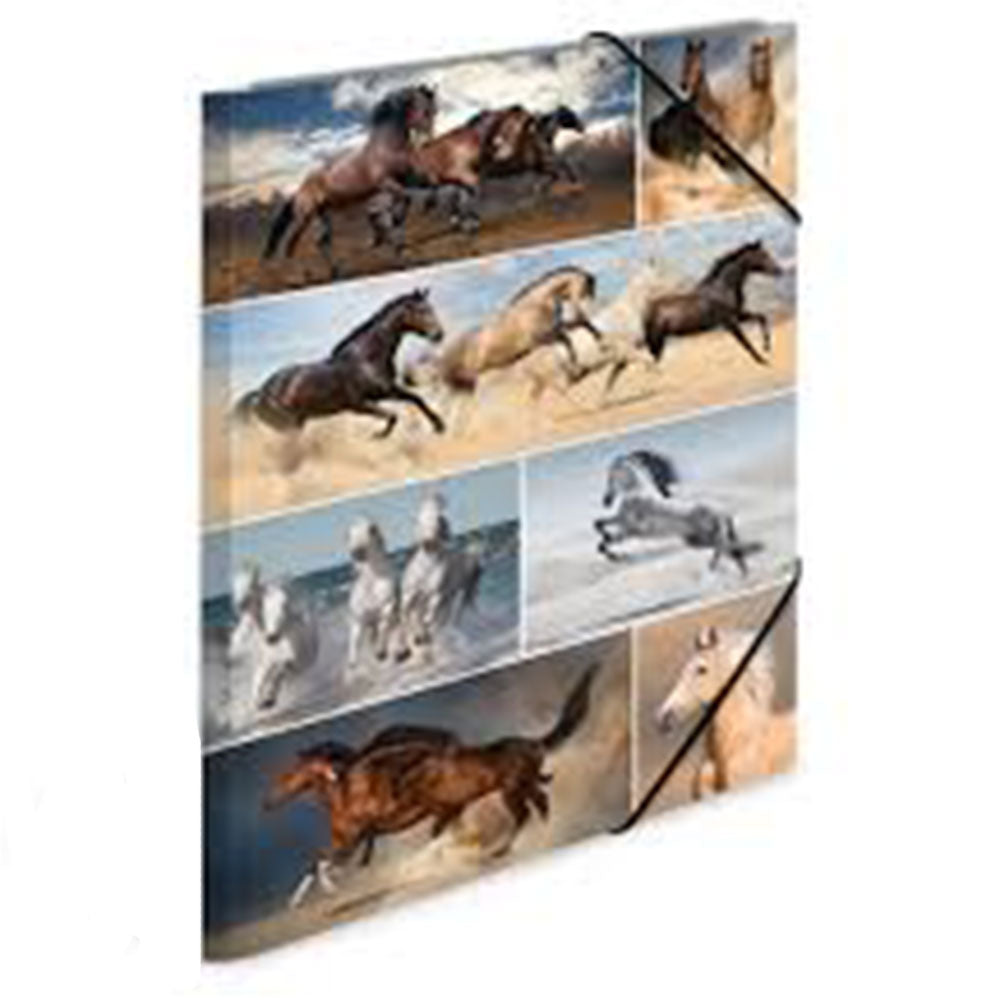 Herma Elasticated Cardboard Folder A3 Animals