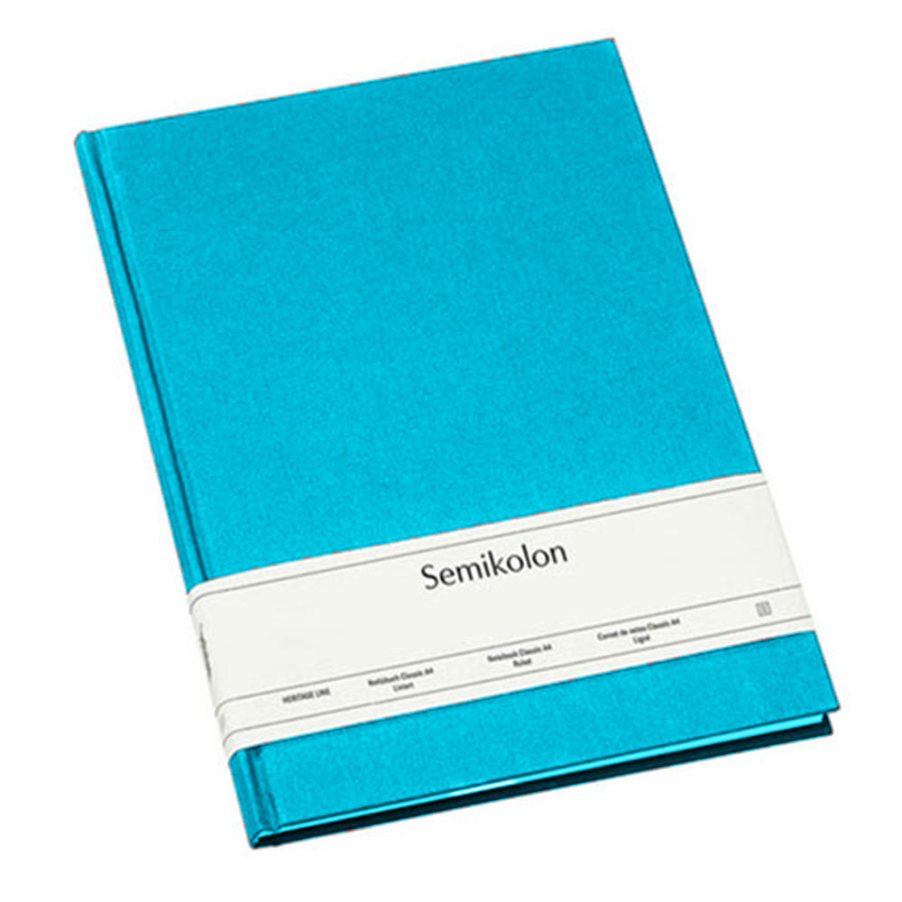 Semikolon Classic styrede notebook A4