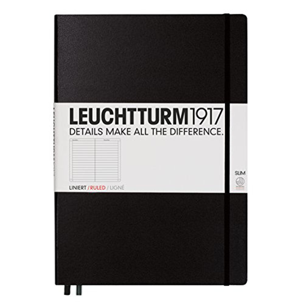 Leuchtturm HC Master rządził Plain Notebook A4+